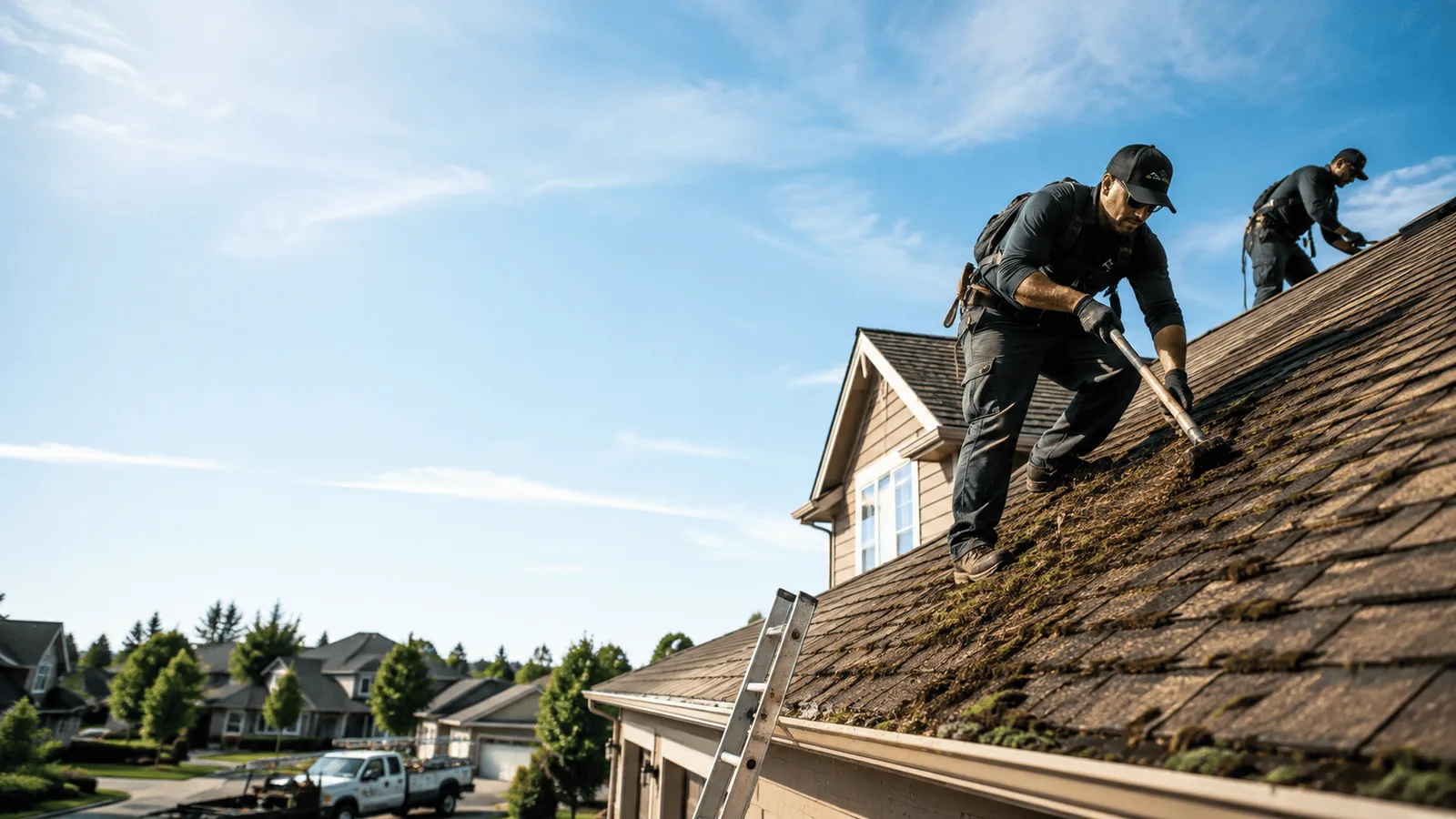 Roof Moss Removal in Millington, MI near me